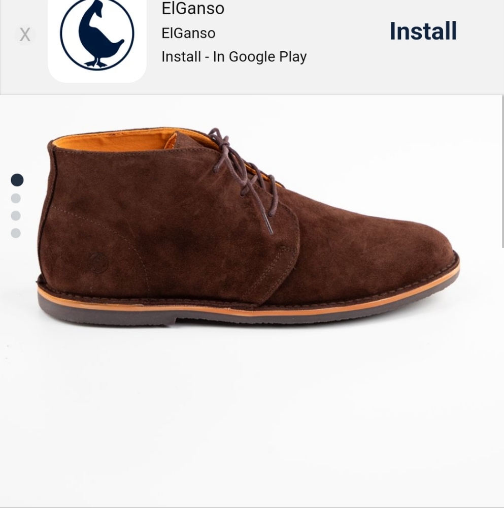 Suede El Ganso chukka shoes